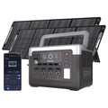 1800W 220V 230V Lifepo4 Battery Powerstation Outdoor Camping Portable Power Station Solar Generator