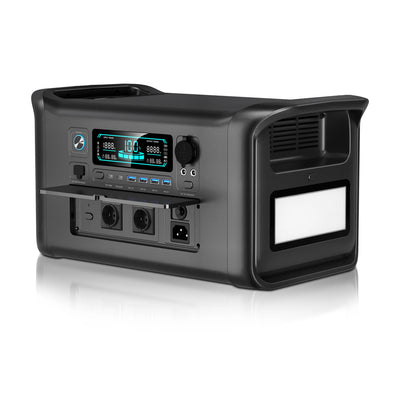 1800W Porable Power Station Outdoor Lifepo4 Battery UPS Function Pure Sine Wave Solar Generator Battery Emergency Power Supply